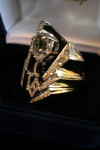 TCB-Ring (Original-size). In goud of verguld.