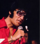 18Kt geelgoud vergulde polsarmband met naam ''Elvis''